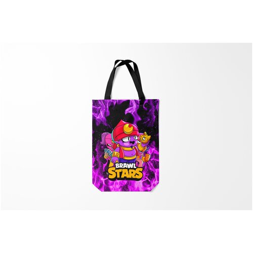 фото Сумка-шоппер / 31х42 см / геймерам / brawl stars gene burnettie