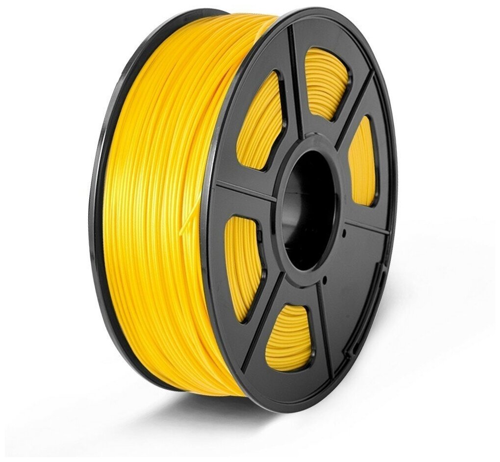 PLA пластик для 3D принтера Geekfilament 1.75мм, 1 кг желтый (Sunflower)