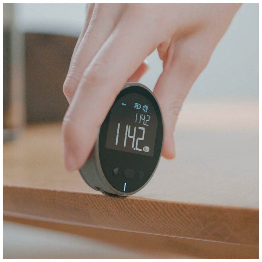 Картинки Электронная рулетка Xiaomi Duka Small Q Electronic Ruler - Black