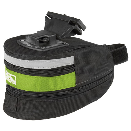 велосумка под седло m wave reflex mini bag s Велосумка под седло M-Wave Tilburg Bag L Black/Green