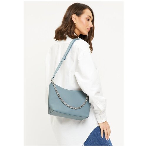 фото Js-807-80 синяя сумка женская (кожа) jane's story