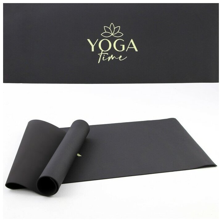 Коврик для йоги ТероПром 7530003 "Yoga time" 173 х 61 х 04 см