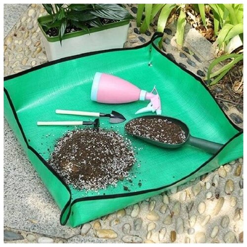 Коврик для пересадки растений и цветов / Коврик для посадки рассады / Пересадка растений
