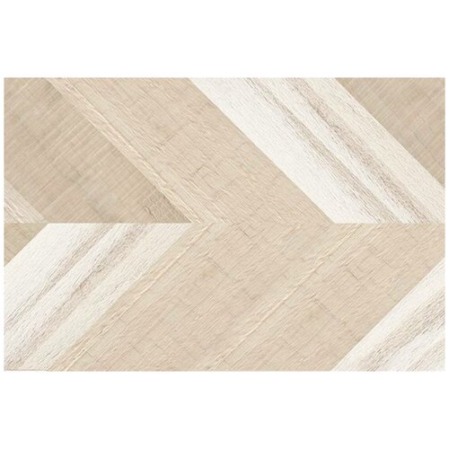 Замковый пробковый пол Corkstyle Chevron Creme