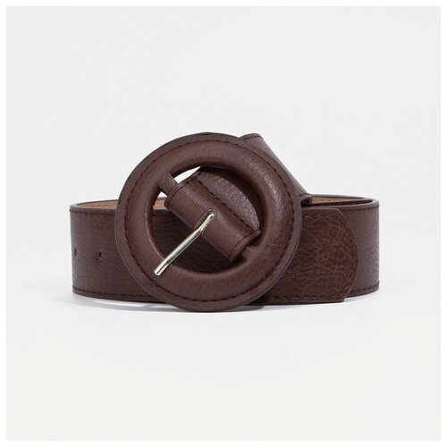 фото Ремень женский, ширина 4,2 см, цвет коричневый сима-ленд