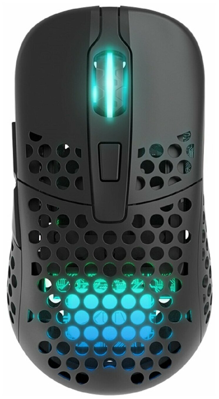 Мышь беспроводная Xtrfy M42 RGB Wireless 19000 dpi WirelessUSB 500 мАч M42W-RGB-BLACK Черный