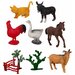 Игровой набор фигурок / Фигурки домашних животных 6 штук Домашний зоопарк
