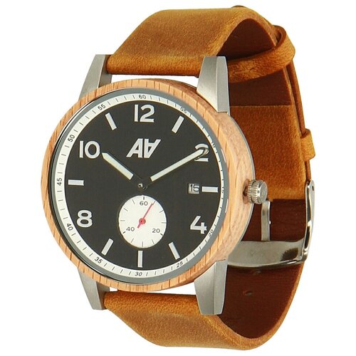 фото Наручные часы aa wooden watches, черный aa watches