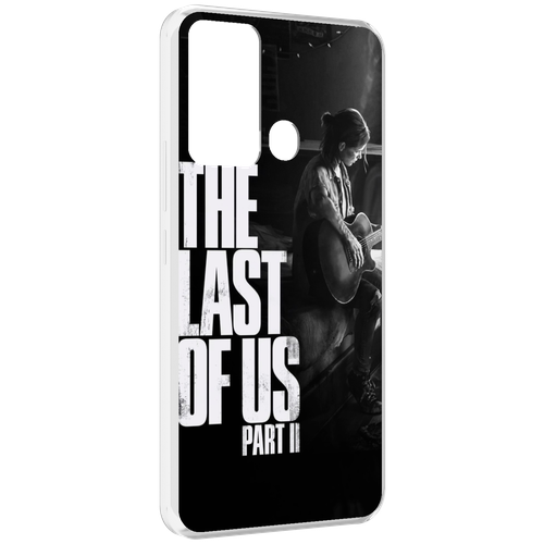 Чехол MyPads The Last of Us Part II Элли для Infinix Hot 12i задняя-панель-накладка-бампер