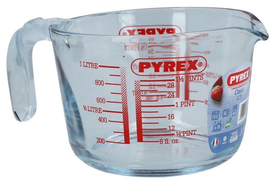 Кувшин мерный Pyrex Hitt 1 л (264B000/5046/5146) - фото №2