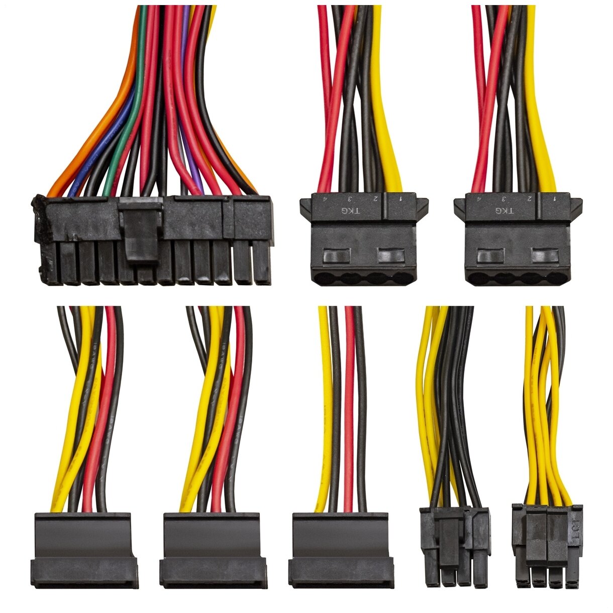 Блок питания ExeGate UNS700 700W кабель 220V серый