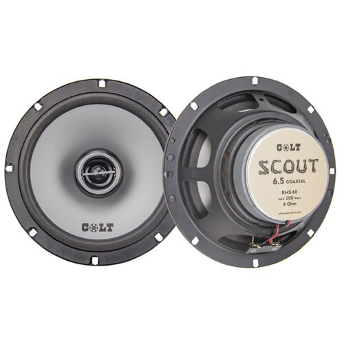 Колонки в машину COLT SCOUT 6 автомобильные динамики 323000₽