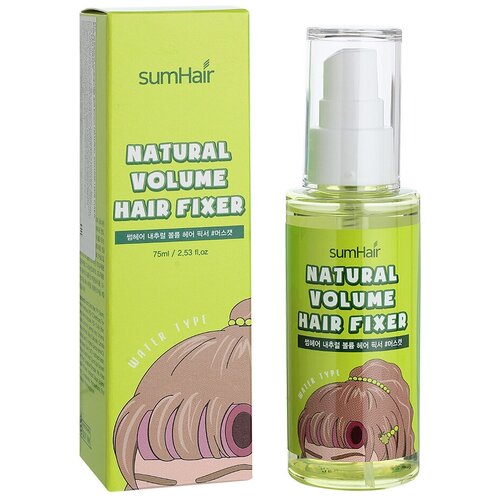 Сыворотка для волос с фиксацией Sumhair Natural Volume Hair Fixer Green Grape, 75 мл