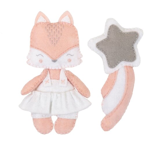 Набор для шитья куклы, изготовления игрушки TF-0365 Милая лисичка Miadolla
