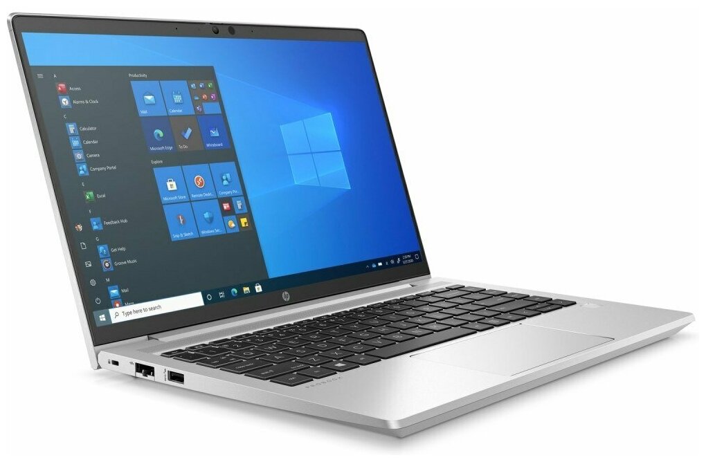 Ноутбук 14 IPS FHD HP ProBook 445 G8 silver AMD Ryzen 3 5400U8Gb256Gb SSDnoDVDVGA intW10Pro 4B2T1EA