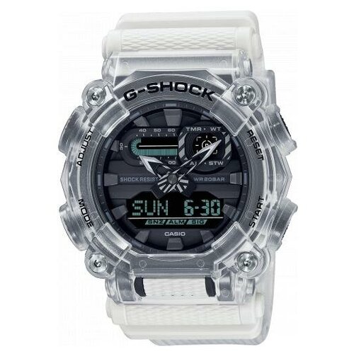 Наручные часы CASIO G-Shock GA-900SKL-7A, бесцветный, белый наручные часы casio g shock ga 900skl 7a