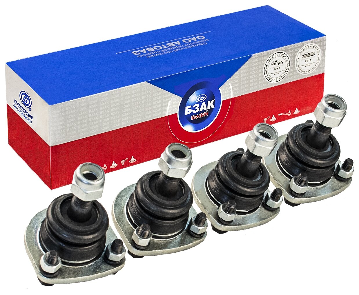 фото Шаровая опора верхняя передняя БЗАК 906-528-01 для LADA 2121