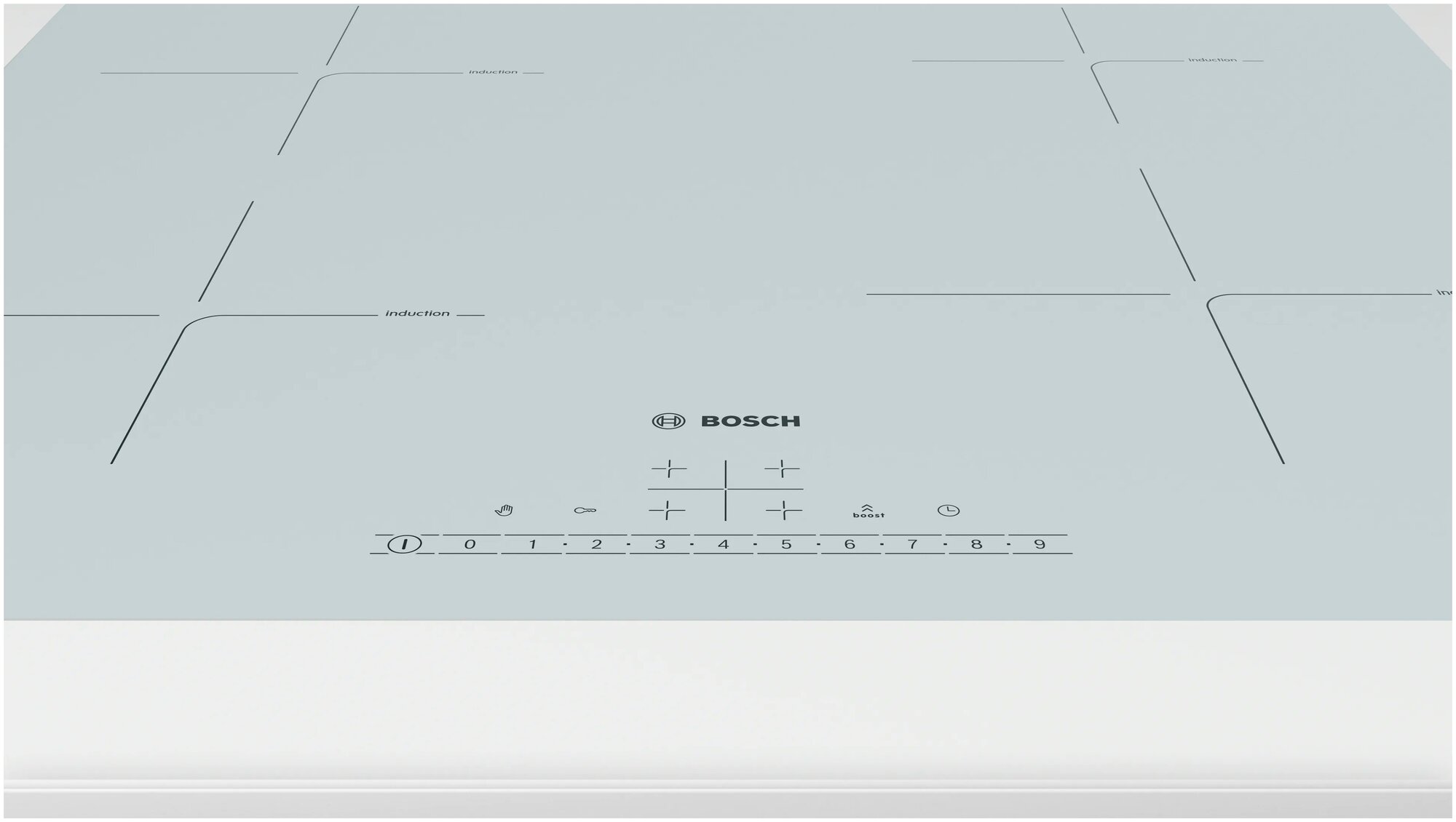 Индукционная варочная панель Bosch PUE612FF1J, белый - фотография № 3