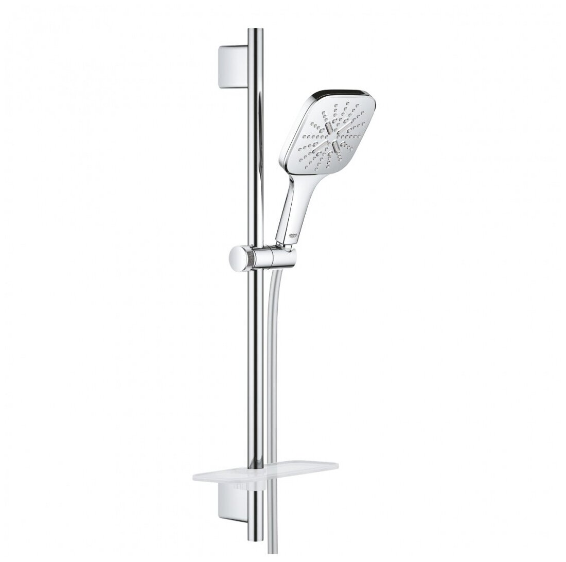 Душевой гарнитур вида струи Grohe Rainshower SmartActive 130 3, хром (26583000)