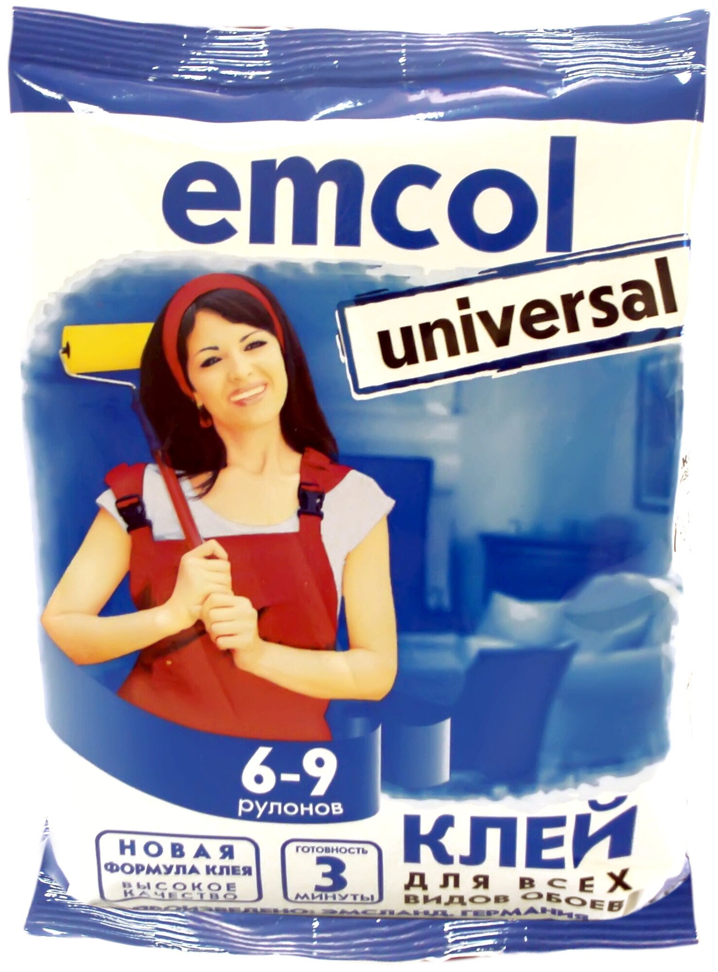 Универсальный клей обойный для всех видов обоев Emcol Universal