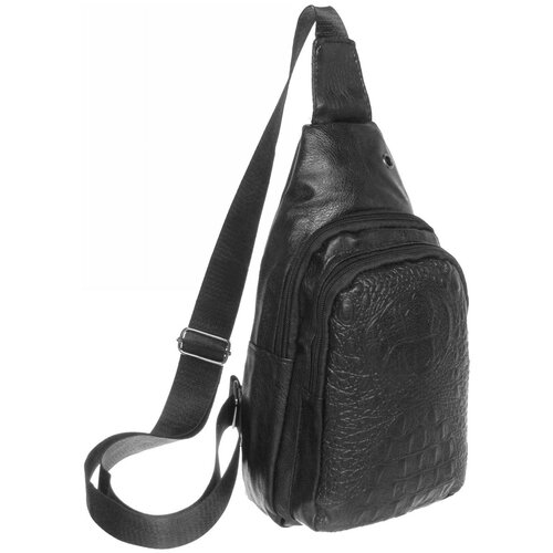 фото Сумка мужская "major hardy" цвет черный два отделения 22*17*5,5см ультрамарин