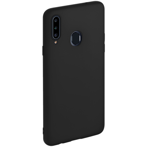 Чехол Gel Color Case для Samsung Galaxy A20S (2019), черный, Deppa 87377 чехол deppa gel color case для samsung galaxy a70 2019 синий