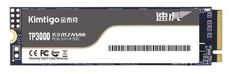 SSD накопитель Kimtigo TP-3000 256Gb (K256P3M28TP3000)