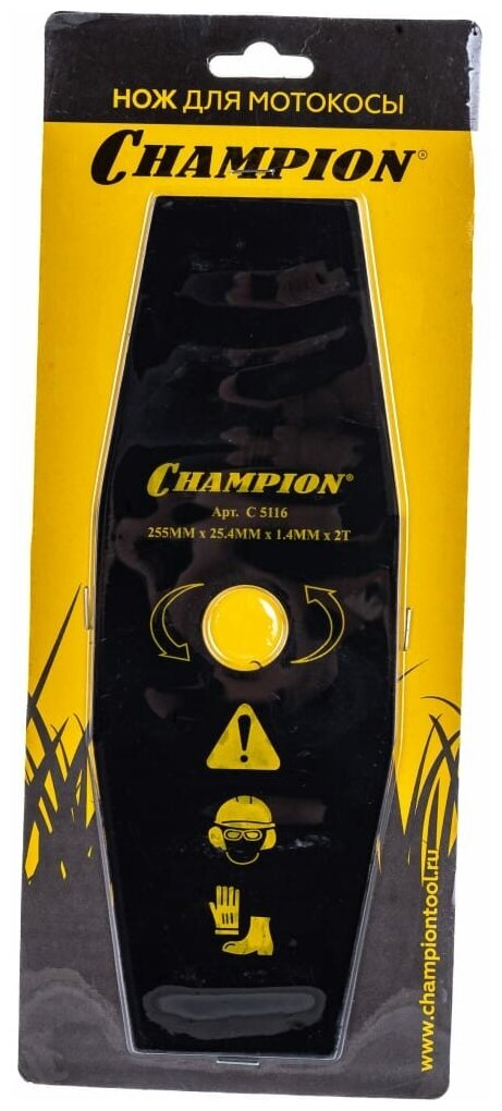 Диск триммерный CHAMPION 2/255/25.4 C5116 - фотография № 1