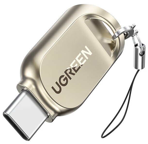 Кардридер Ugreen USB C 3.1 для карт памяти SD/TF (80124)