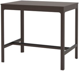 EKEDALEN экедален барный стол 120x80x105 см темно-коричневый