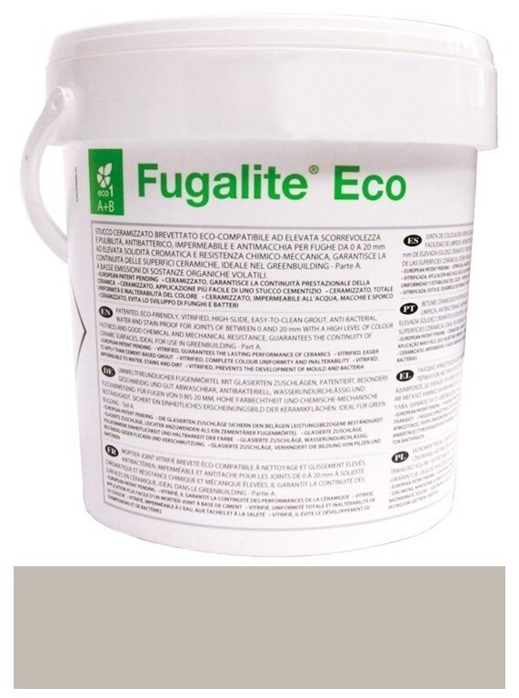 Затирка для плитки двухкомпонентная на эпоксидной основе Kerakoll Fugalite Eco (3кг) 45 Limestone