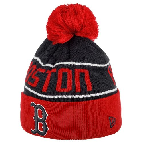 фото Шапка с отворотом new era 12505744 boston red sox, размер one