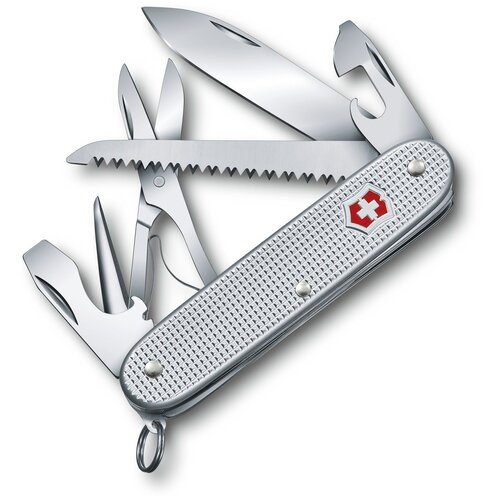 Нож складной VICTORINOX Farmer X Alox 0.8271.26 серебристый 93 мм
