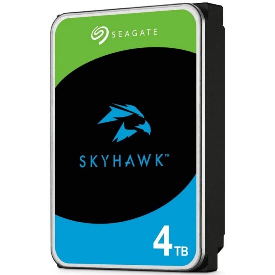 Жесткий диск Seagate 3.5" Surveillance Skyhawk 4TB, SATA-III, 5900rpm, 256Mb (ST4000VX015)