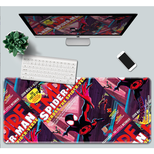 Коврик для мыши большой 900 х 400 х 3 мм , Компьютерный коврик , Игровой коврик для мышки, Коврик игровой Ultimate Spider-Man 11 коврик для мыши с изображением человека паука hd