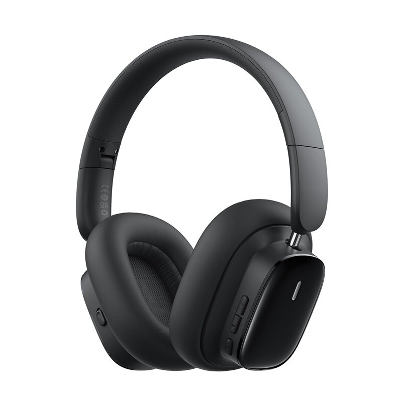 Наушники Baseus Наушники Baseus Bowie H1i Noise-Cancellation Wireless Headphones Cluster Black (A00050402113-00)