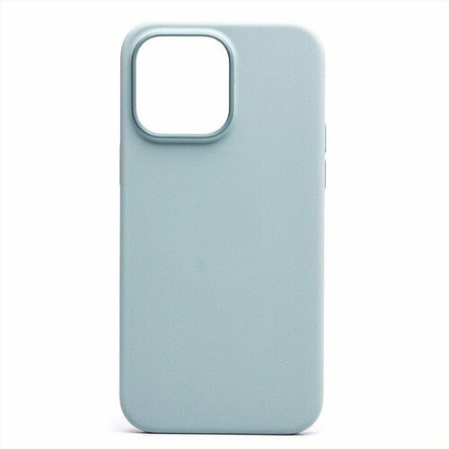 Чехол-накладка MagSafe Silicone Case для смартфона Apple iPhone 14 Pro Max силикон, нежный кактус (213028)