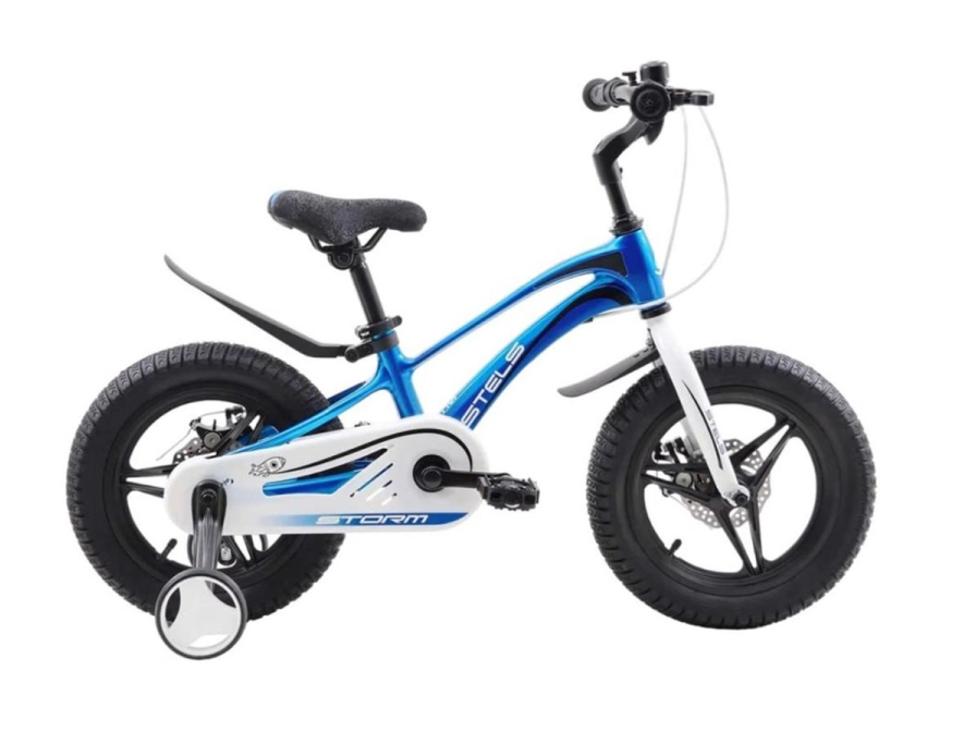 Велосипед детский Stels Storm MD 18" Z010 2024 года синий