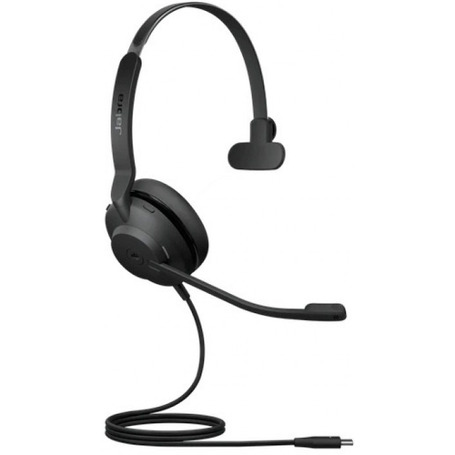 Гарнитура Jabra Evolve2 30 UC Mono USB-A (23089-889-979) проводные студийные наушники oneodio pro 50 30 10 стереонаушники с микрофоном накладные наушники для монитора басовые наушники