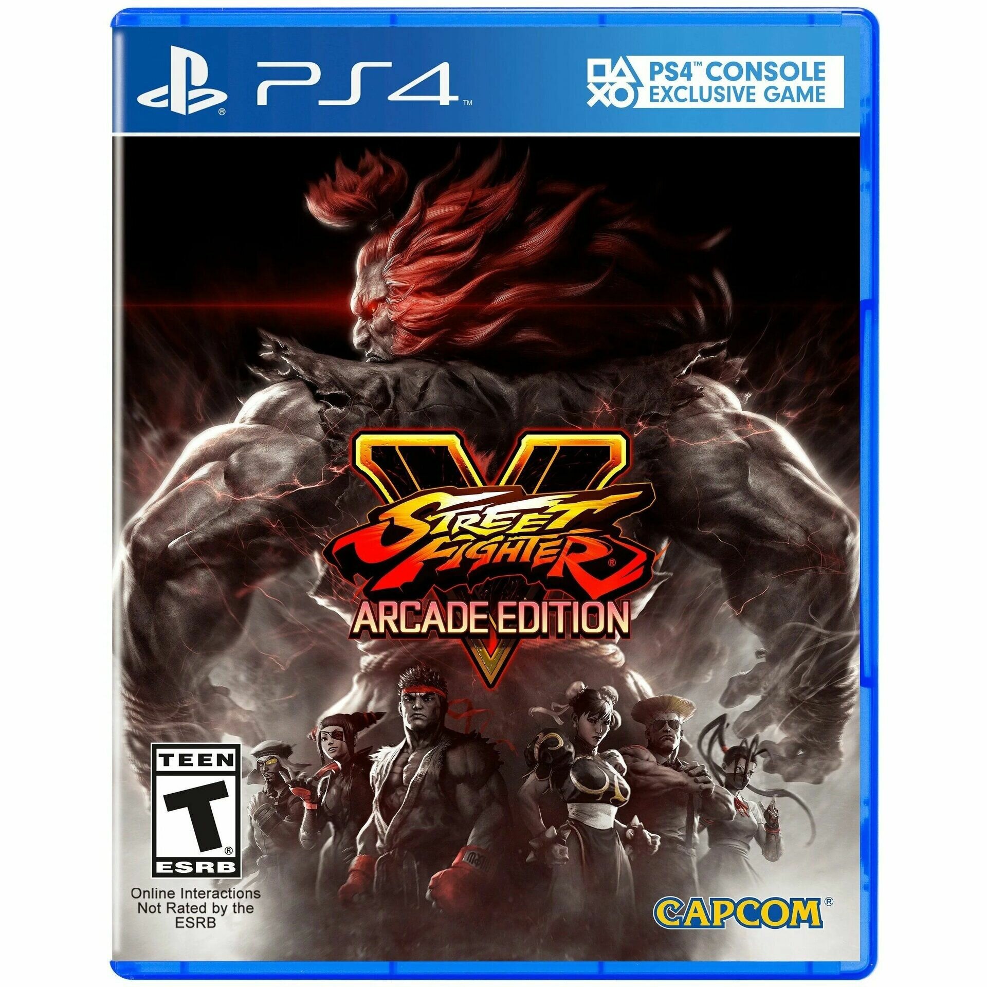 Street Fighter V - Arcade Edition [PS4, русские субтитры] игра на диске для Playstation 4