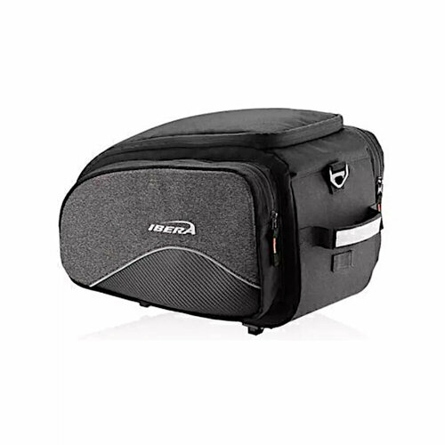 Сумка-кофр на багажник IBERA IB-BA24 (черный)