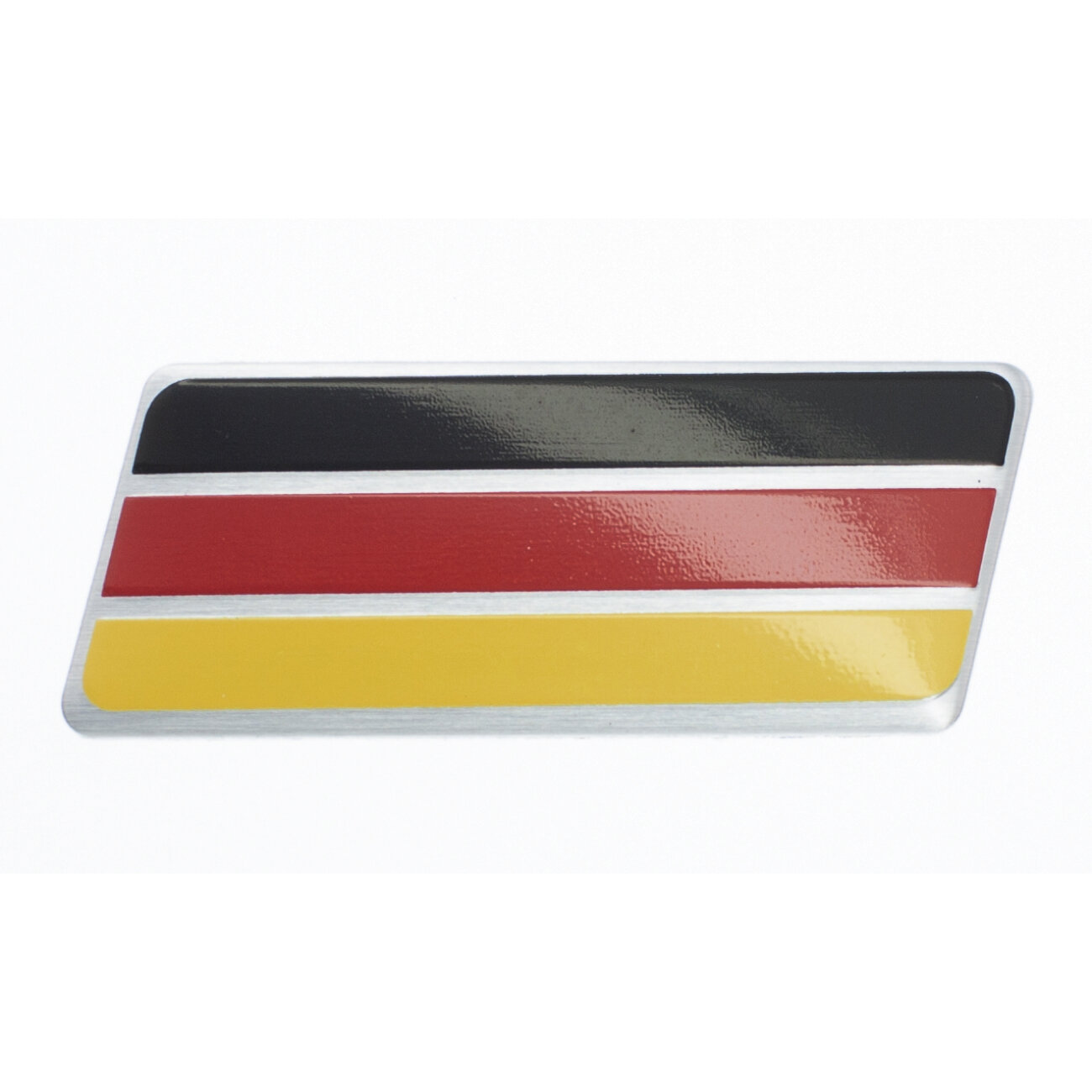 Эмблема универсальная флаг Германии маленькая 40x15 мм 1 шт.