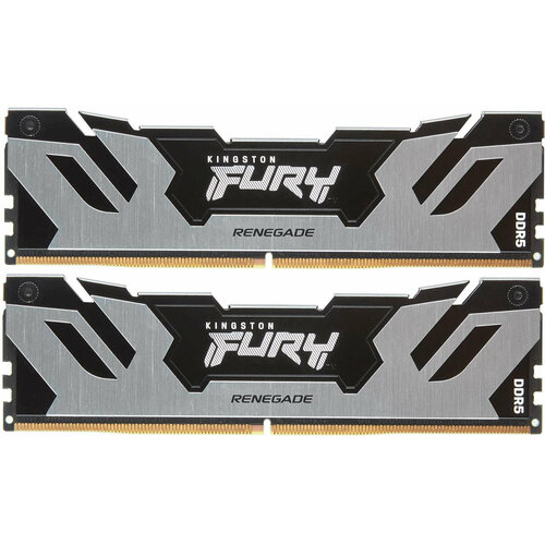 KINGSTON Память DDR5 2x24GB 6400MHz Kingston KF564C32RSK2-48 Fury Renegade Silver XMP RTL Gaming PC5-51200 CL32 DIMM 288-pin 14В kit с радиатором Ret KF564C32RSK2-48 2479000₽