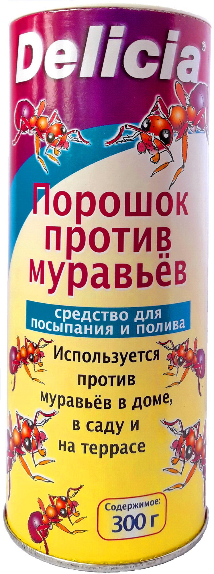 Активная пищевая гранулированная приманка для муравьёв в виде порошка 300 г