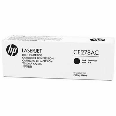 Картридж HP CE278AC, черный