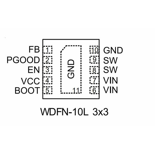 Микросхема RT8299ZQW 56