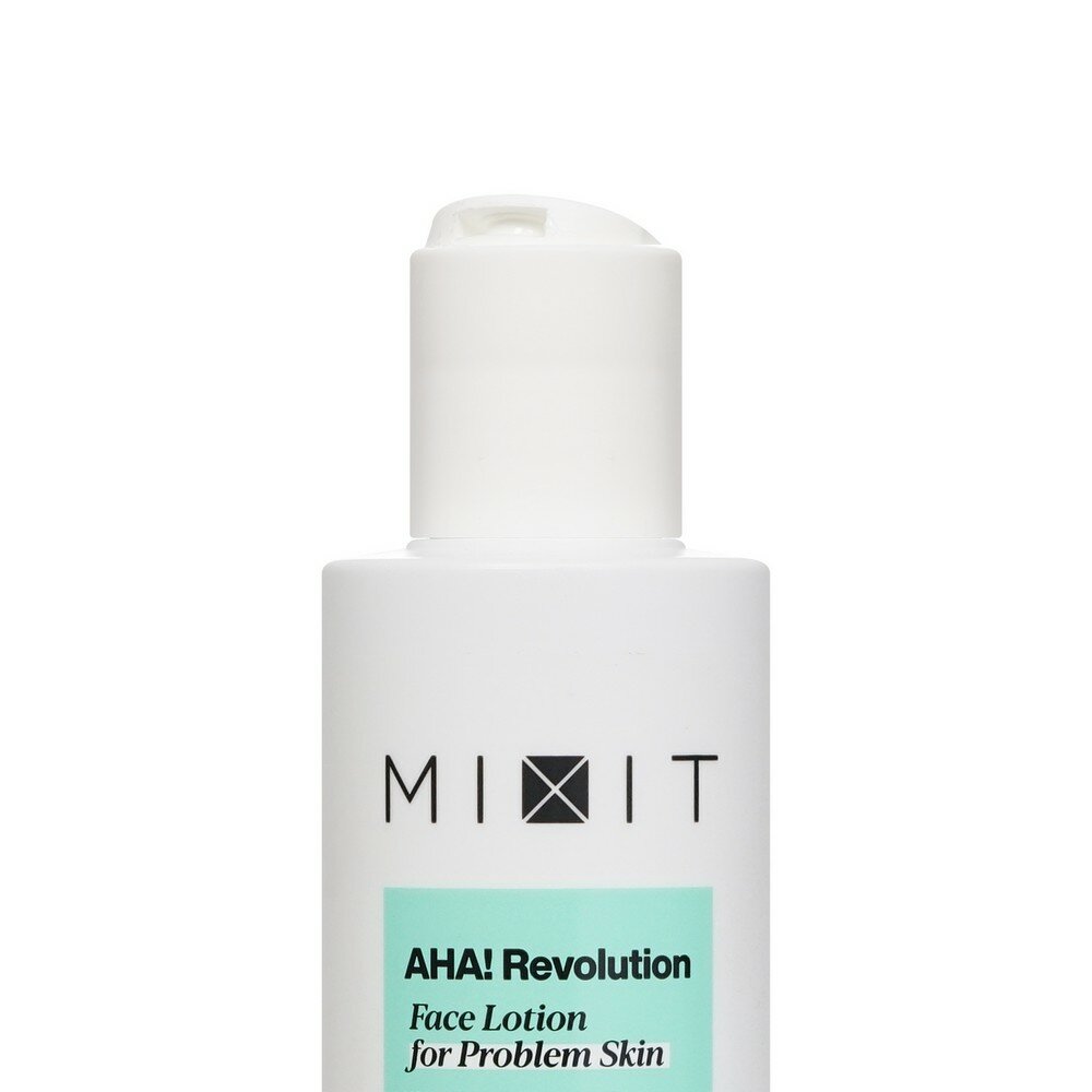 Изображение Обновляющий лосьон для лица Mixit AHA! Revolution с гликолиевой кислотой 3% и гелем алоэ 150мл
