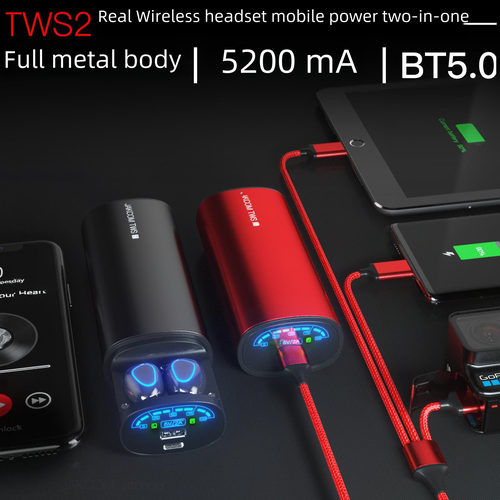 Беспроводная гарнитура TWS2 2294₽