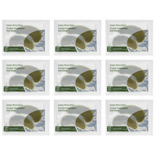 Seiyo Патчи для кожи вокруг глаз с экстрактом бобов мунг, 7,5 гр, 9 уп