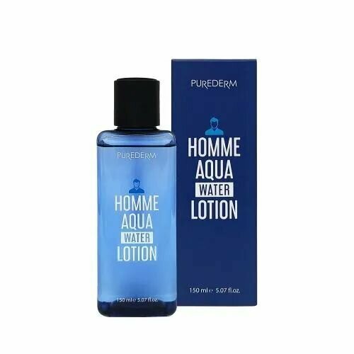 Purederm Мужской лосьон для лица Purederm Homme Aqua Water Lotion, 150 г